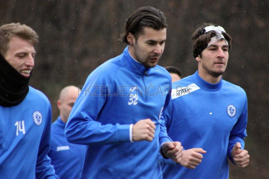 FOTO: Plavi trenirali na Grbavici, Zahirović se priključio ekipi