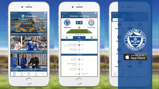 Preuzmite novu verziju zvanične iOS aplikacije FK Željezničar