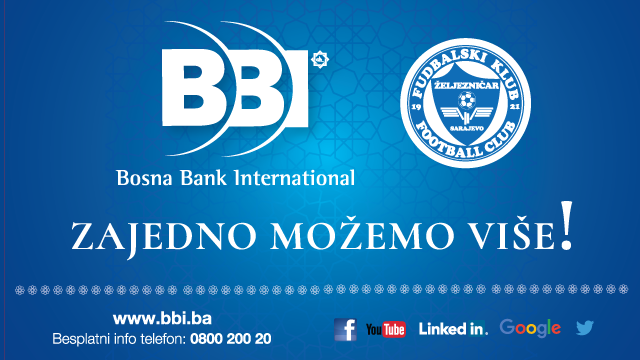 Potpisan ugovor o saradnji  BBI banke i FK Željezničar