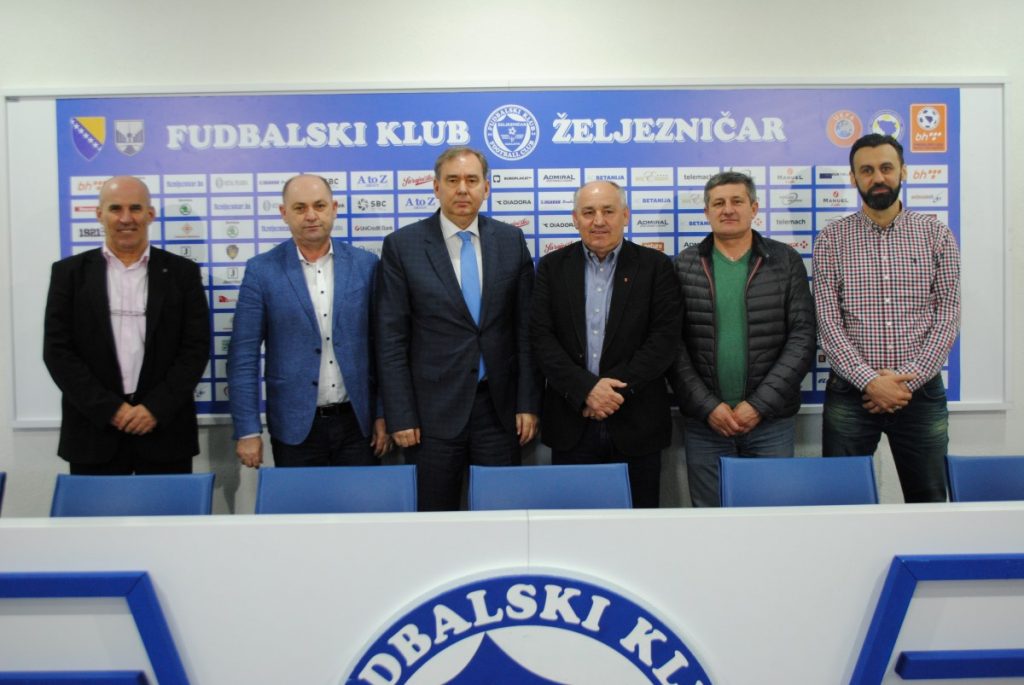 FOTO: Dogovorena saradnja između FK Željezničar i FK Borac Jelah