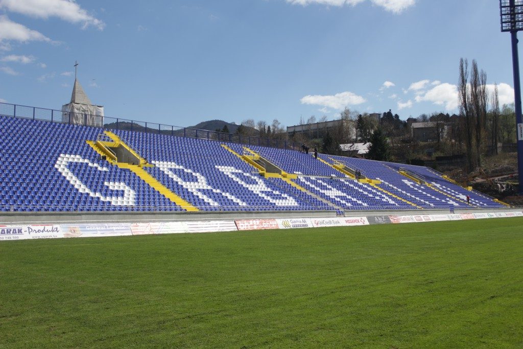 Otvaranje istočne tribine Stadiona Grbavica