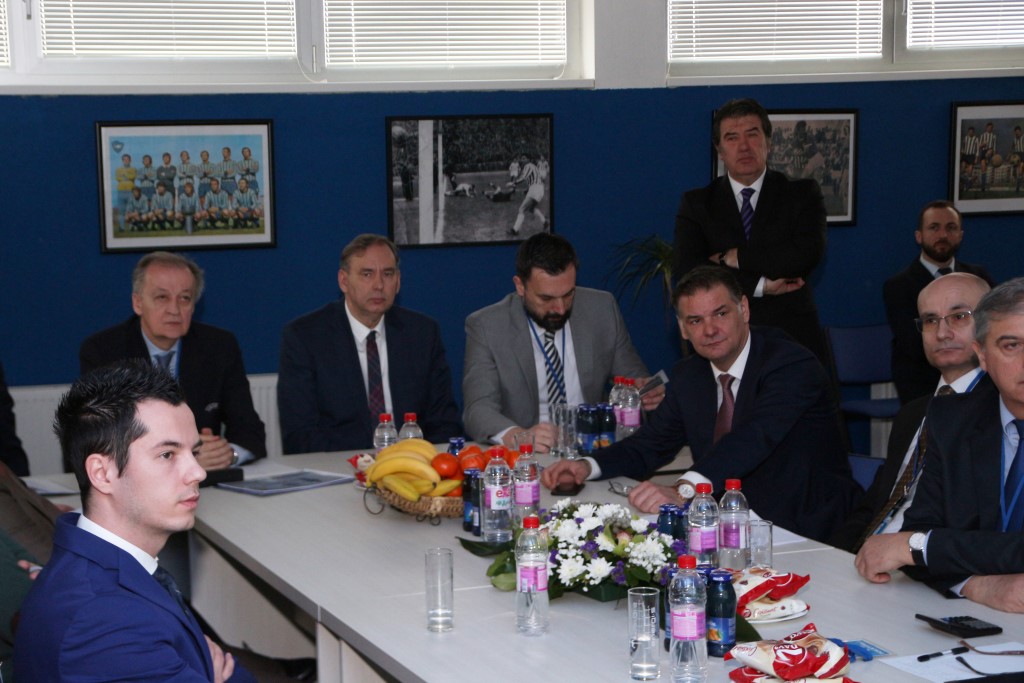 FOTO: Predstavnici UEFA-e posjetili Stadion Grbavica