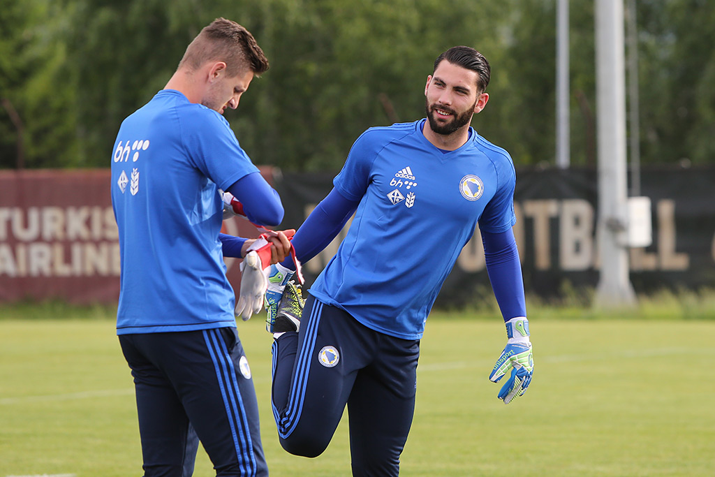 FOTO: Kjosevski i Zakarić odradili trening sa reprezentacijom