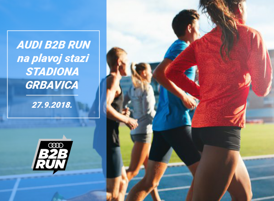 B2B Run ove godine trkače vodi na plavu stazu Stadiona Grbavica