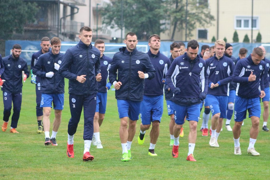 FOTO: Plavi trenirali, Krpić novi kapiten