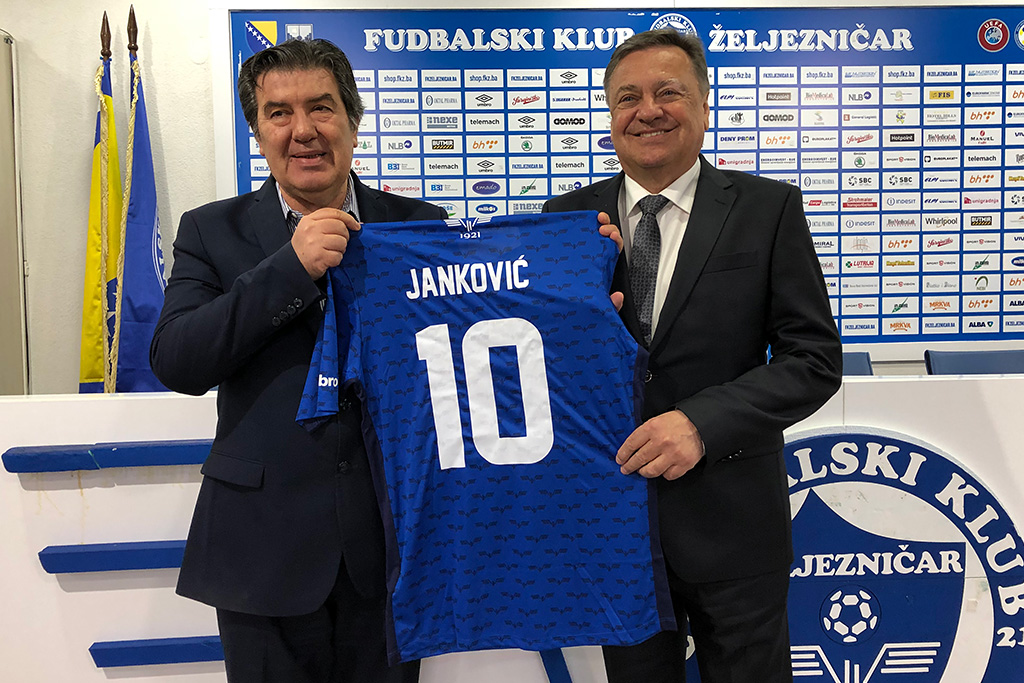 FOTO: Gradonačelnik Ljubljane u posjeti FK Željezničar