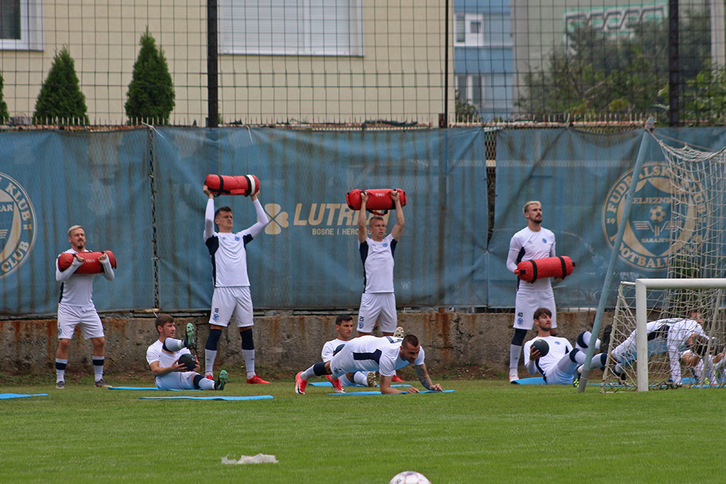 FOTO: Plavi obavili trening, u srijedu protiv TOŠK-a