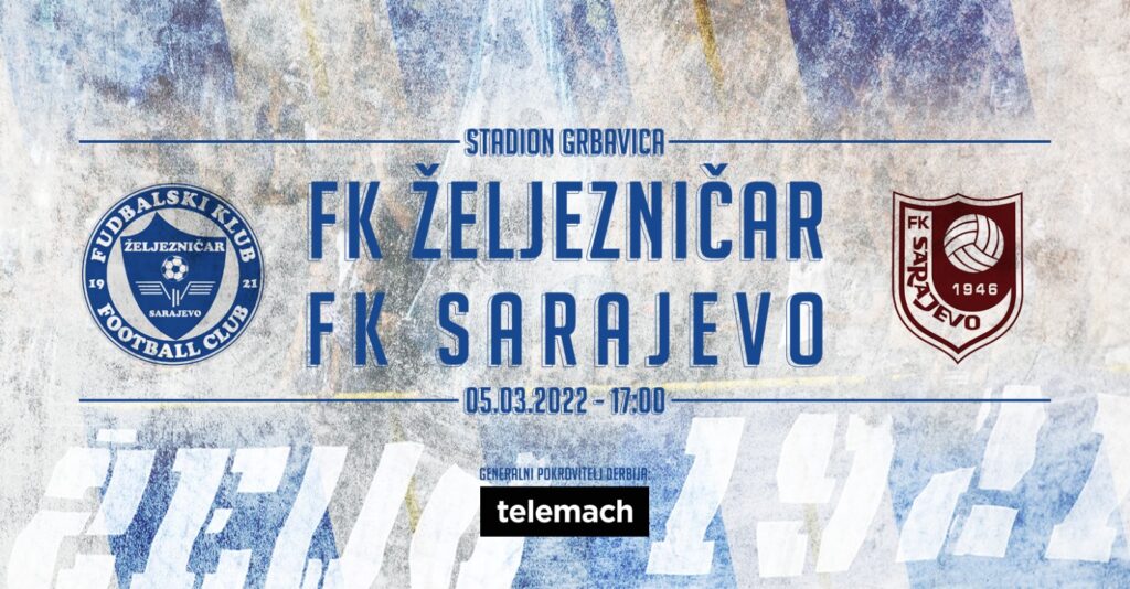 Telemach – Generalni pokrovitelj derbija Željezničar – Sarajevo
