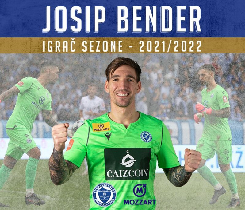 Josip Bender “Mozzart igrač sezone 2021/2022” prema izboru navijača