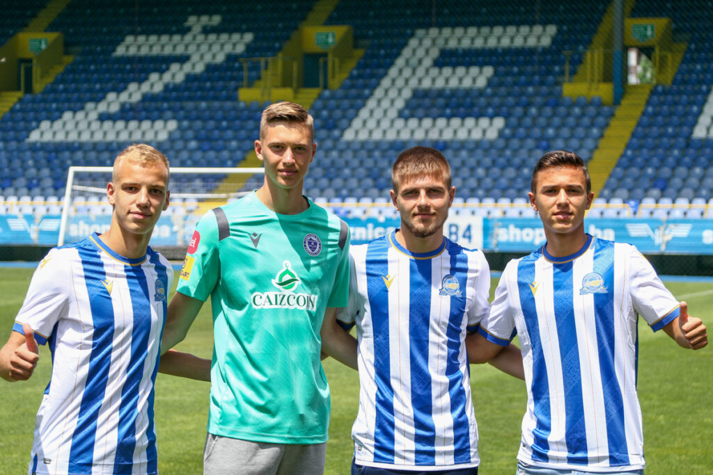 FOTO: Križevac, Kobašević, Karić i Pašić potpisali ugovore sa FK Željezničar