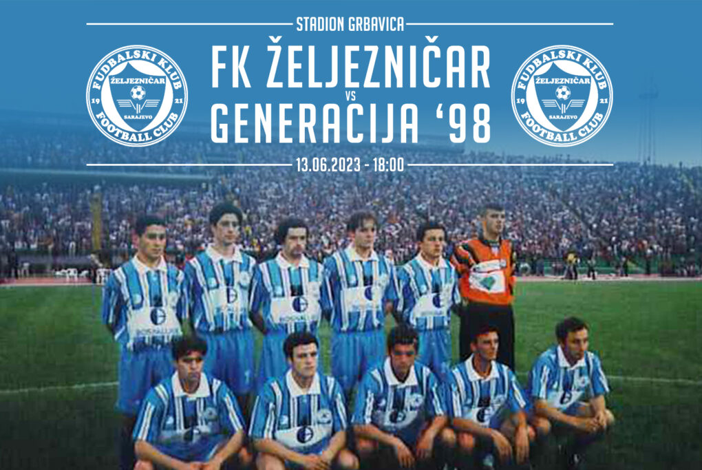 Prvi tim Plavih protiv šampiona iz 1998. godine – Večeras u 18:00 sati!