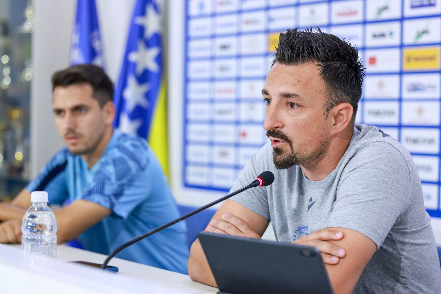 FOTO / VIDEO: Bašić i Ćosić najavili susret sa Posušjem