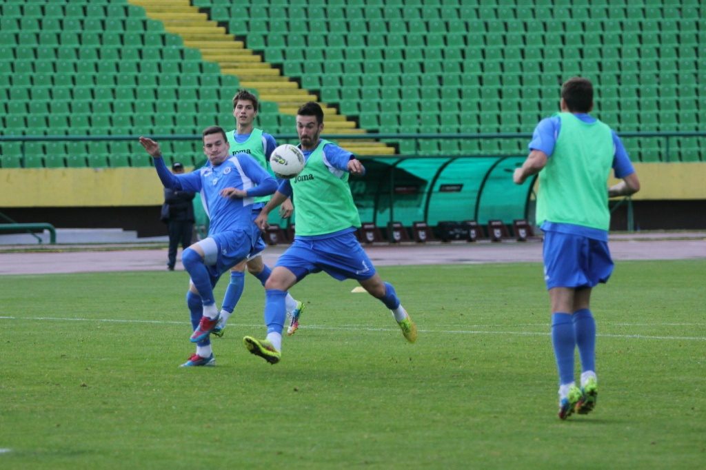 FOTO: U odličnoj atmosferi Plavi odradili trening na Koševu