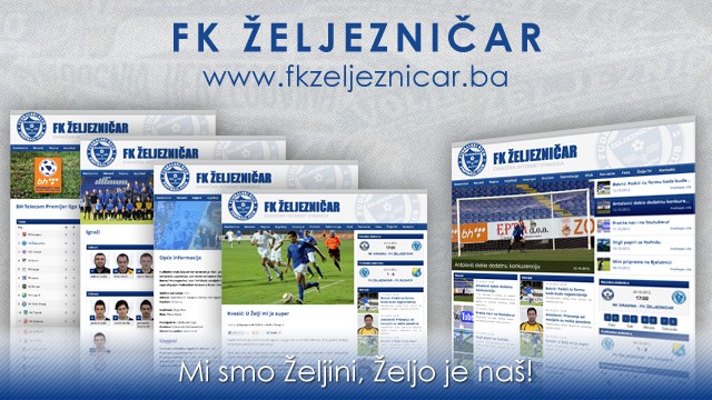 Nova internet stranica FK Željezničar